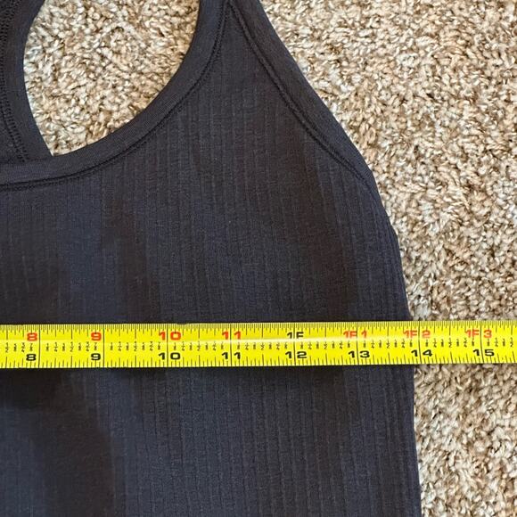Lululemon Tank Small/Medium Classic Black Women's Tank Top - Picture 3 of 7